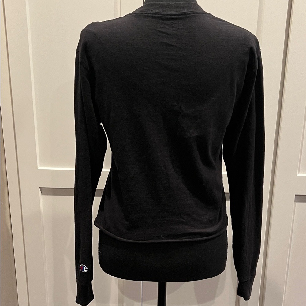 Champion Black CU Colorado Long Black Tees - Long Sleeve Size XS - Picture 4 of 5